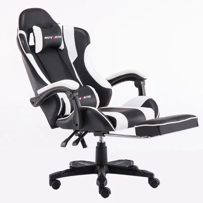 Furniture High Quality Ajustable 180 Degrees Leather Foot Pedal Gaming Office Chair