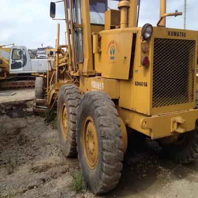 Used Grader Koma'tsu Made GD661, 100% Origin Japan Motor Grader Koma'tsu GD661A-1 with Low Price