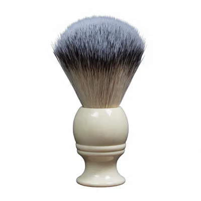 Wholesale Soft Bristle Hair Shaving Brush Synthetic with Resin Handle Salon Tools for Shaving Use