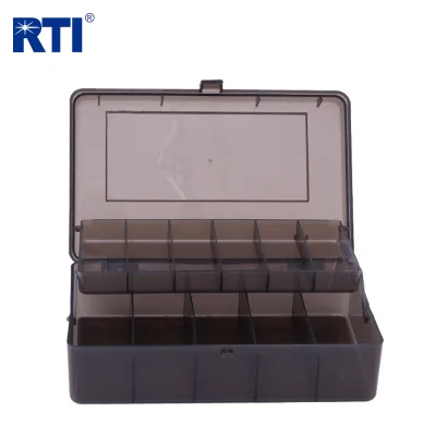 High Quality Double-layer Lure Box Multi-functional Storage case Fishing Accessories Saltwater Fishing Tool Box