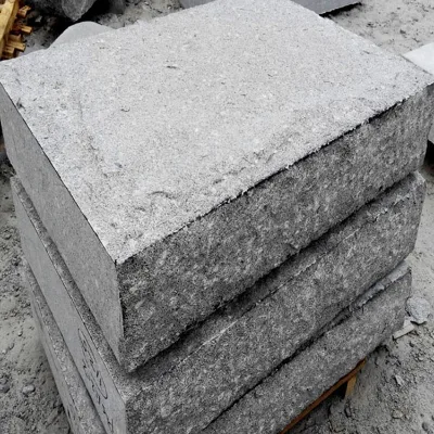 Wholesale Chinese Grey Traditional Design Outdoor Granite Wall Stone Big Mushroom Stone for Hotel Exterior Wall