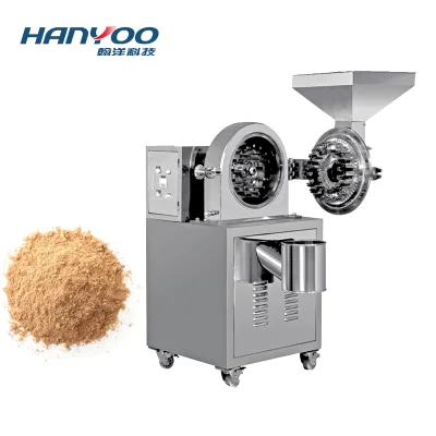 Hanyoo SF-30 Automatic Rice Flour Milling Machine Pulverizer Grinder for Food Processing New Condition With Motor Core Component