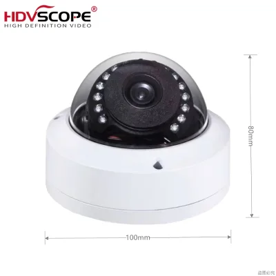 5.0MP Metal IP Dome Security Mini Camera 3.6mm Board Lens with 90 Degree View Starlight Night Vision 0.001Lux RTSP CGI Alarm