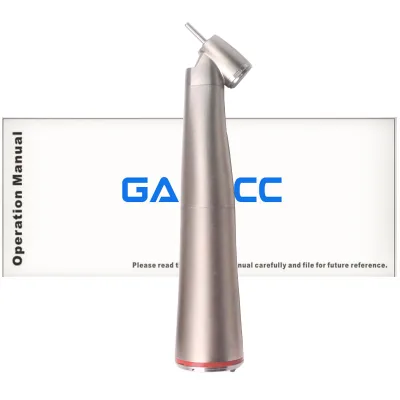 1:4.2 Increasing Slow Speed Contra Angle Electric Micromotor Dental Handpiece 45 Degree with Led Fiber Optic