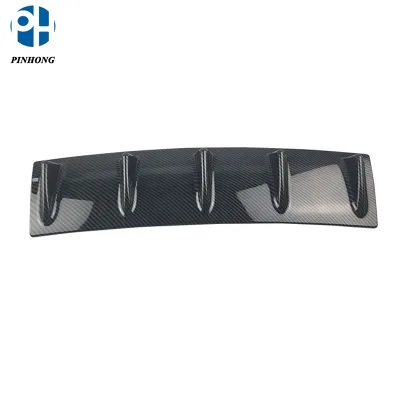 Car Universal Rear Bumper Side Diffuser Carbon Fiber Rear Bumper Diffuser