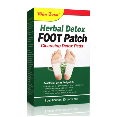 Nature Herbal Cleansing Detox Foot Patch Improves Immune System Slimming Herbal Detox Foot Patch