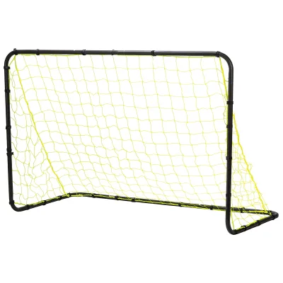 4*6FT Soccer Goals Backyard Football Goal Net Portable Steel Soccer Goal for Kids and Adults