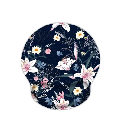 Custom Printing Design 3D Table Laptop Cute Small Hand Rest Non Slip Computer Office Mouse Pad With Wrist Rest Support