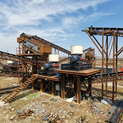 Factory Price River Pebble Hard Stone Crusher Symons Single Cylinder Hydraulic Cone Crusher for Aggregate Mining Quarry Plant