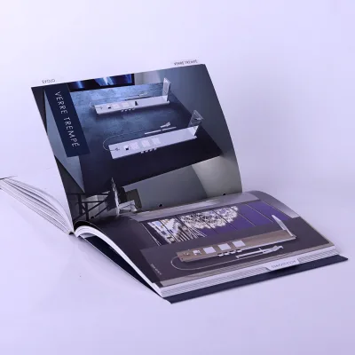 Wholesale Custom Book Print Catalog Brochure Magazine Booklet Printing Custom Printed Hard Cover Full Color