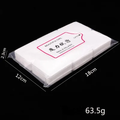 Lanbiao Professional Nails Polish Eyelash Washing Clean Manicure Magic Cotton Jewelry Art Tool Makeup Remover Oil Pads
