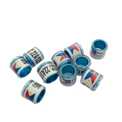 2022 Pigeon Ring Aluminium Bird Dove Racing Pigeon Leg Rings Bands Pigeon Ring