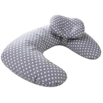 U-shaped Washable Cotton Baby Nursing Pillow Cover for 7-12m Breastfeeding