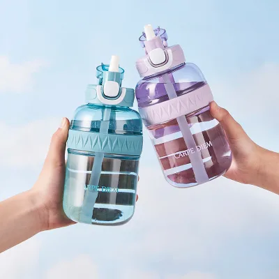 Sports PC Bottle Student-Friendly Portable Flask Direct Drinking Stylish Modern Minimalist Design Children's Plastic Cup Can