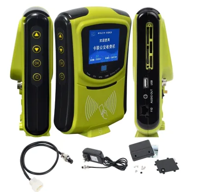 Vandal-proof Bus Validator/RFID QR Scanner Support Card and QR Code Support TCP/IP and Relay