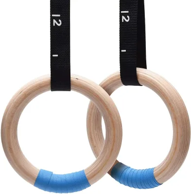Workout Wooden Gymnastic Rings