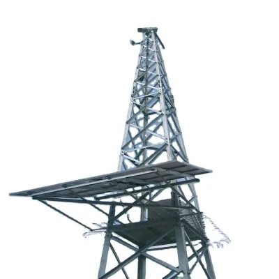Wifi Transmitter 33m Self Supporting Antenna Design Communication Solar Energy sst 40m Steel Satellite 4 Leg Galvanized Tower