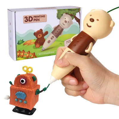 2025 Great Factory Wholesale 5V1A Phototype Modeling Design Smart 3D Printing Pen for Kids