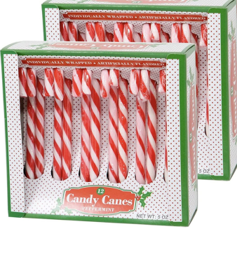 Wholesale Custom Christmas Red & White Candy Cane From China