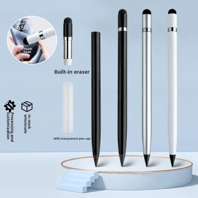 Custom Logo Printed Ageless Black Technology Mechanical Pencils Endless Writing with No-Sharpening No-Ink