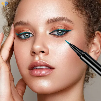 Fast-Drying Ultra-Fine Matte Liquid Waterproof Eyeliner Private Label Long-Lasting Oil-Proof Sweat-Proof Smooth Glitter Eyeliner