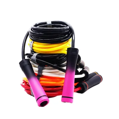 Wholesale Rolafit JR-JYF001 Custom Weighted PVC Jump Rope 9.5mm Adjustable Heavy Handles for Home/Gym Use