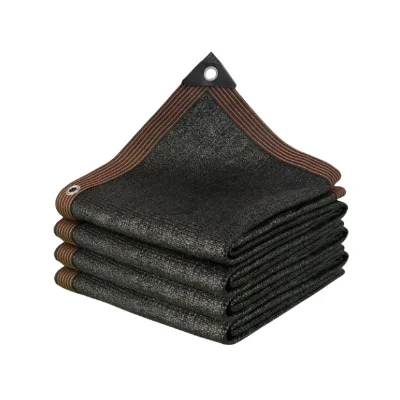 Best Seller Garden 100% Virgin HDPE Black Shade Net With Grommets for Plant, Pergola, and Backyard Patio