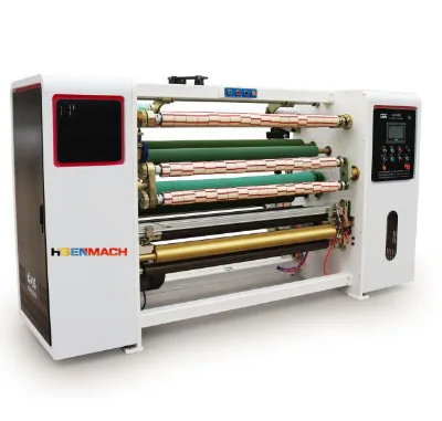BOPP Adhesive Packing Tape Jumbo Roll Slitting and Rewinding Machine