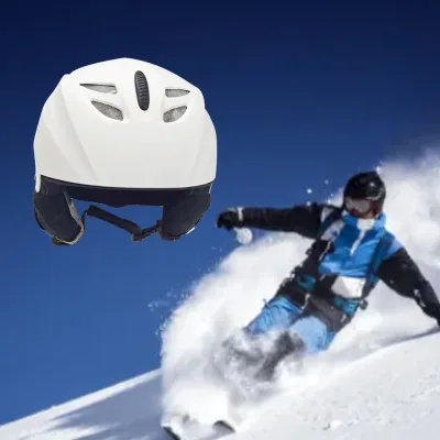 Warm and Safe Ski Helmet for Mountain Racing and Bicycle Riding for Outdoor Sports