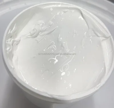High Elastic Nylon Paste Water Base Ink for Textile Screen Printing Ink Manual Elastic Rubber Textile White Paste