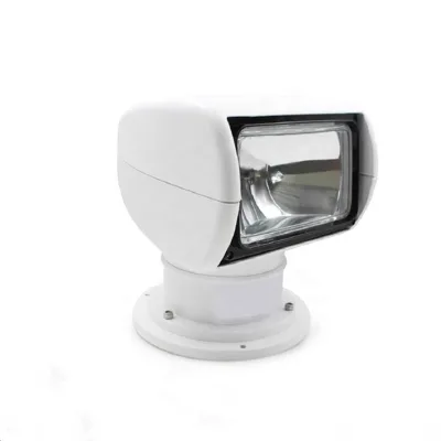 Marine Waterproof Surface Mounting Rotate Ship Boat Search Light With Controller Panel for Yacht
