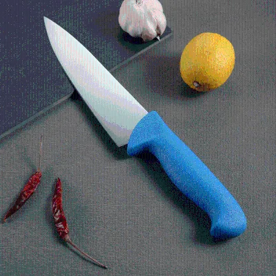 8-Inch Premium Quality Japanese Style Chef Knife Steel Stainless Steel Kitchen Set Sharp Disposable Cutting Plastic PP