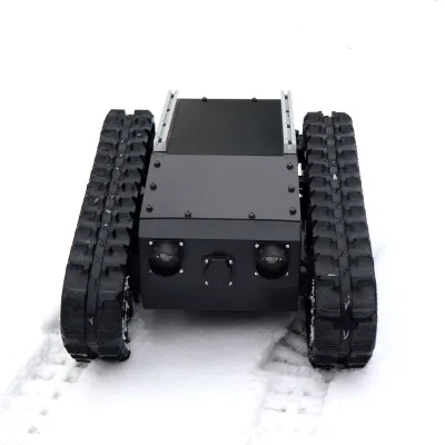 Heavy Duty Armored Vehicle With Tracked Chassis