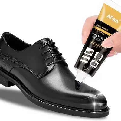 Hot Sale High Quality Lanolin Glossy Leather Sheep's Oil Nourishing Shine Polish Cream