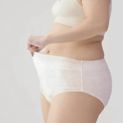 Extra Long Core Super Absorbent Disposable Period Panties for Lady