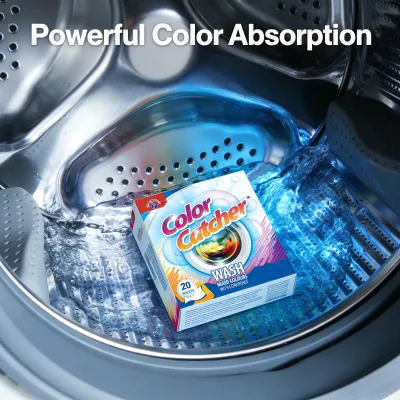 Source Factory, Essential for Preventing Color Bleeding, Absorbs and Protects Color Color Catcher
