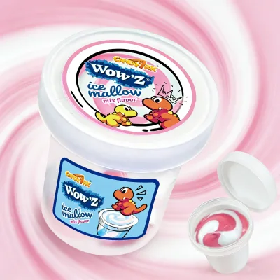 Fluffy Mallow Ice Liquid Marshmallow Creme Marshmallow Spread Dip Candy Soft Sweets Dulce Factory Supply