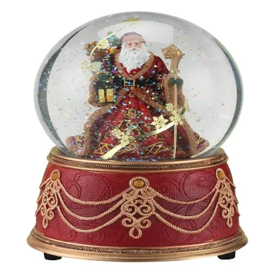 Hot Sale Personalized Handmade Polyresin Snowflake Snow Globe