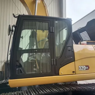 Wholesale 320GX Medium Crawler Excavator 5700mm Boom Length with Pre-Installed Auxiliary Line for Multi-Attachment Operation