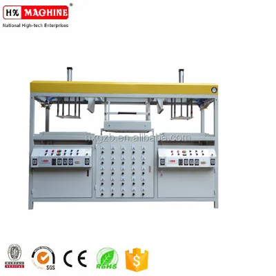 CE Approved Manual Small Double Head Vacuum Forming Machine