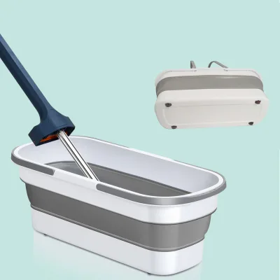 Large Capacity Folding Wash Mop Bucket Portable Collapsible Outdoor Camp Fish Car Collapsible Water Storage Bucket