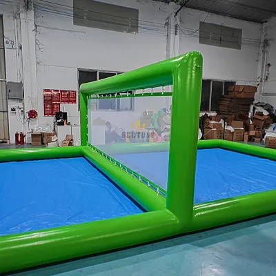 Swimming Pool Inflatable Volleyball Inflatable Floating Volleyball Court Inflatable Water Tennis Court