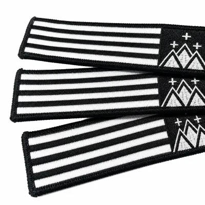 Personalized 3D Custom Embroidered Logo Patches for Adventure Teams, OEKO-TEX Certified Identity Badge AWELLS