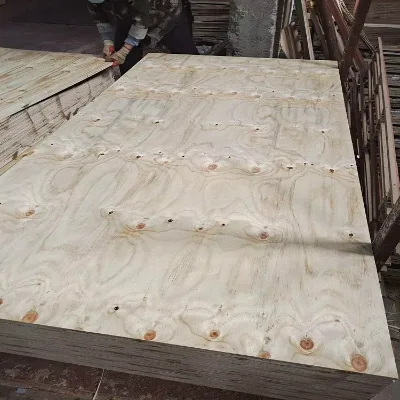 4ftx8ft 5/8 Inch Thick CDX Pine Plywood E2 Exterior Industry Construction Roofing for South America Market