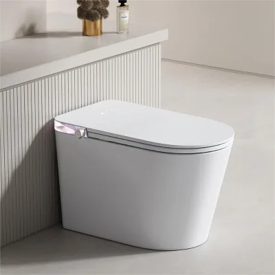 Cutting-Edge Technology: Automated Water Tank Toilet with Remote Control and Heated Seat