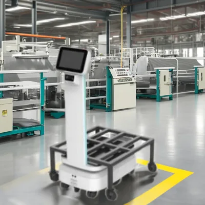 China's Ai Electronic Products Delivery Robot with Artificial Intelligence for Factories Commercial Delivery Robots