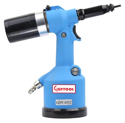 Professional GDYTOOL GDY-0312M Pneumatic Nut Riveter High Quality Air Riveting Tool Nut Gun Aluminum Iron Material M3-M12 7mm