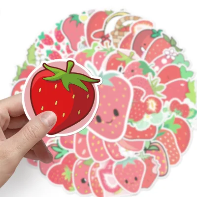 Printing Hand Account Wholesale Custom Cute Charm Waterproof Anime Sticker Laser Glitter Sticker