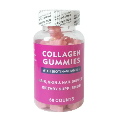 Hot Sale Adult Remove Freckle Repair Whitening Skin Collagen Gummy Healthy Supplement Anti Aging Beauty Skin Collagen Gummies
