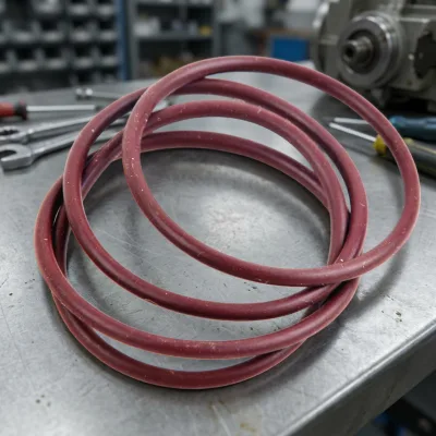 UV Resistant VMQ Silicone FFKM FKM BUNA-N Nitrile 75 Shore Matt Finish Glossy Surface Red Brown customized Rubber O-Ring